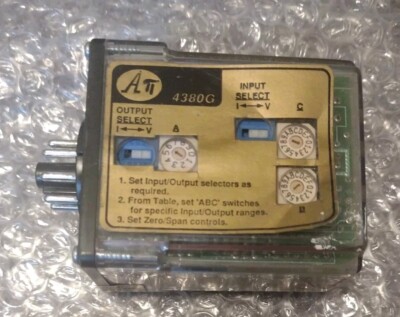 Absolute Process Instruments (API) API-4380-G Wide Ranging DC/DC Isolator - Used