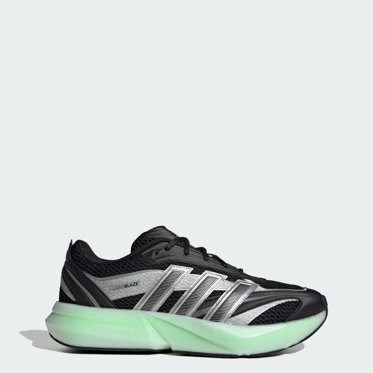 Adidas Men\'s Lightblaze Glow shoes Core Black/Silver Metallic/Lime Burst adidas Lightblaze Glow Core Black Carbon Men main image 4
