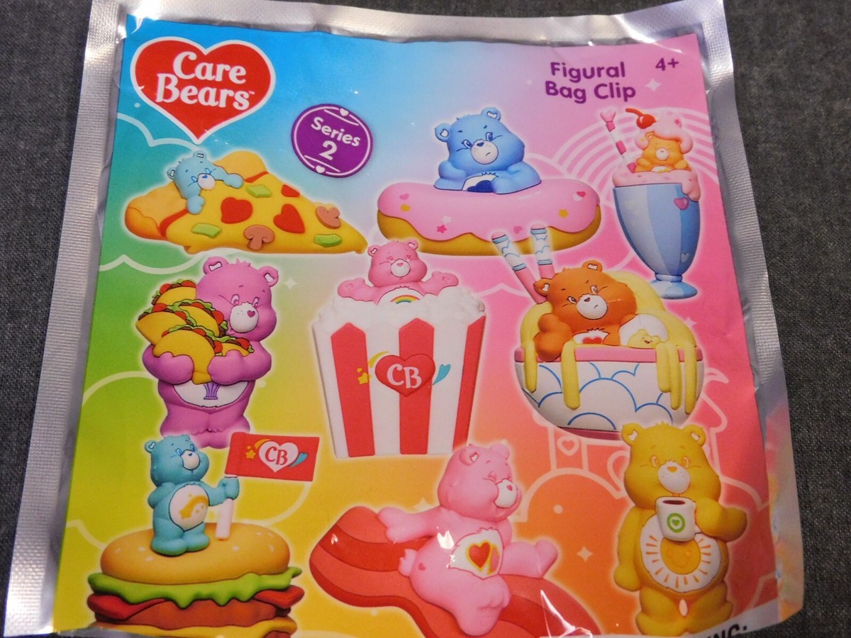 Care Bears NEW * Share Bear Tacos Clip * Blind Bag Series 2 Key