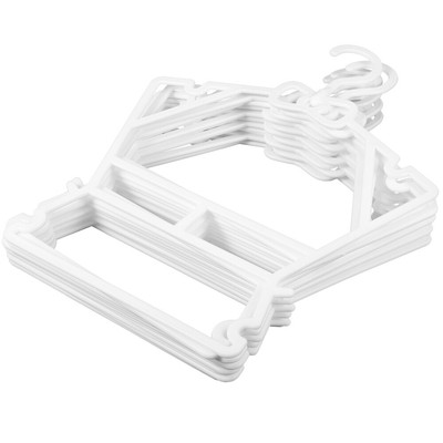 10x Badeanzug-Kleiderbügel - Weiß, Kunststoff, Für Bikini Display