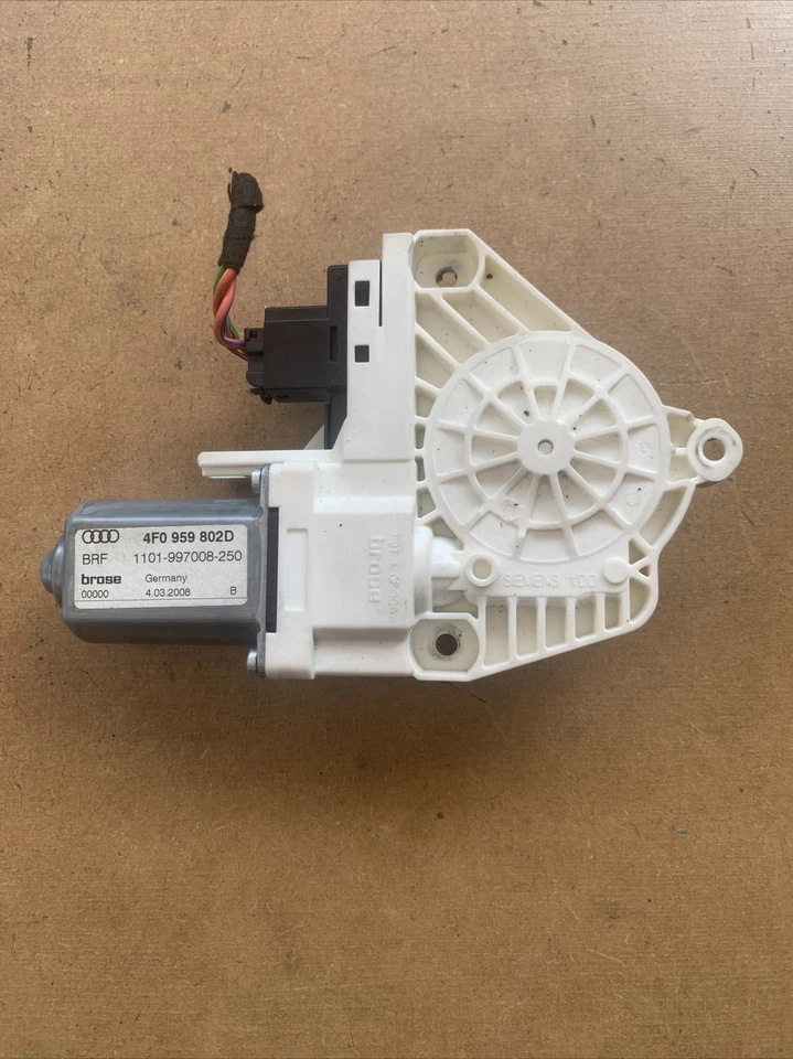 2006-2009 Audi A6 Quattro Right Front Passenger Window Motor OEM 4F0959802D - Image 3 of 4