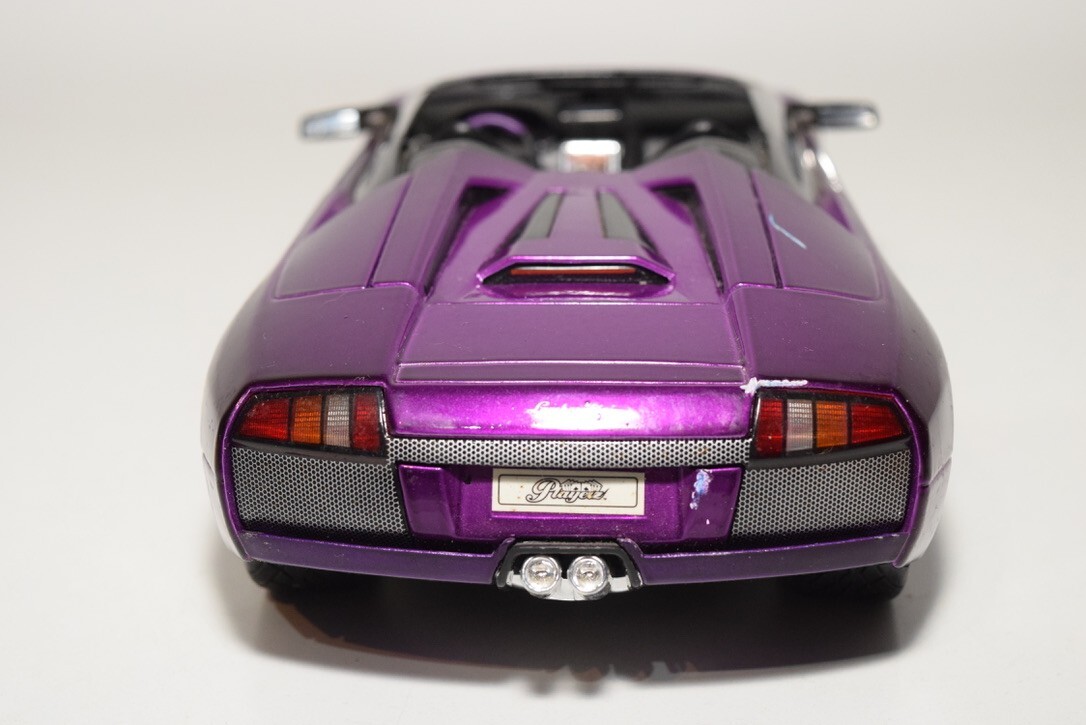B13 1:18 MAISTO LAMBORGHINI MURCIELAGO ROADSTER PURPLE EXC. COND
