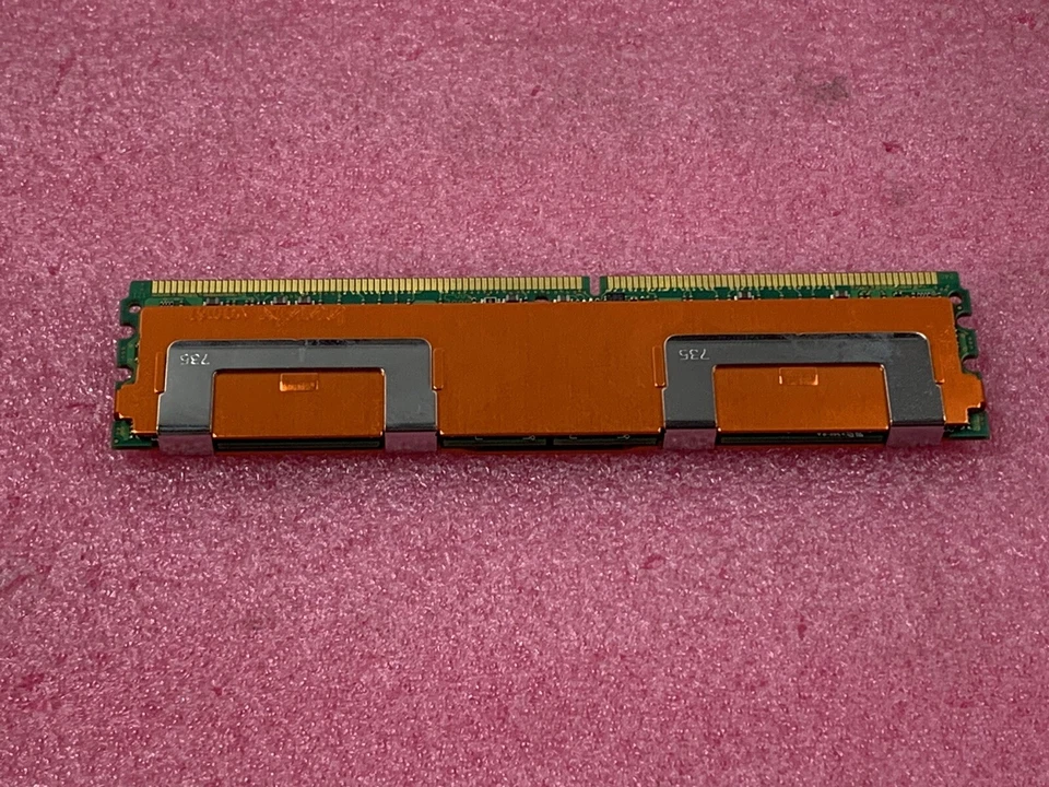 Hynix 4GB Kit 2x2GB 2Rx4 PC2-5300F-555-11 HYMP525F72CP4D2-Y5 - Image 4 of 4