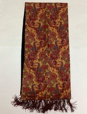 VTG Liberty Scarf Twill Silk Scarf Paisley Multicolored Classic Dress Women 60  