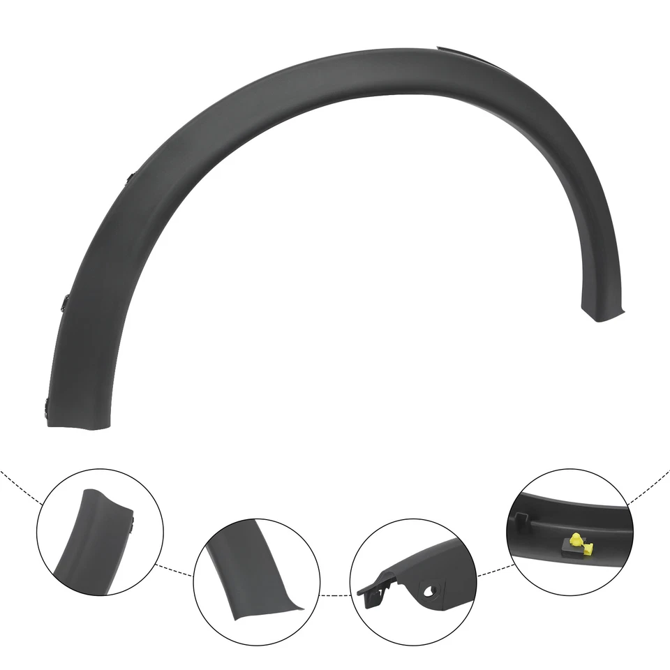 Rear Fender Wheel Garnish Molding Passenger Side For 2011-2017 Nissan Juke 1.6L Foto 3 de 4