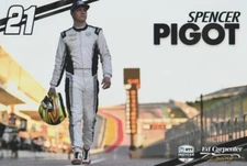 2019 Spencer Pigot Ed Carpenter Racing "1st Version" Indy Car postcard