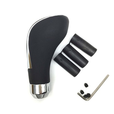 Leather Universal Automatic Car Auto Gear Stick Shift Knob Shifter Lever Cover