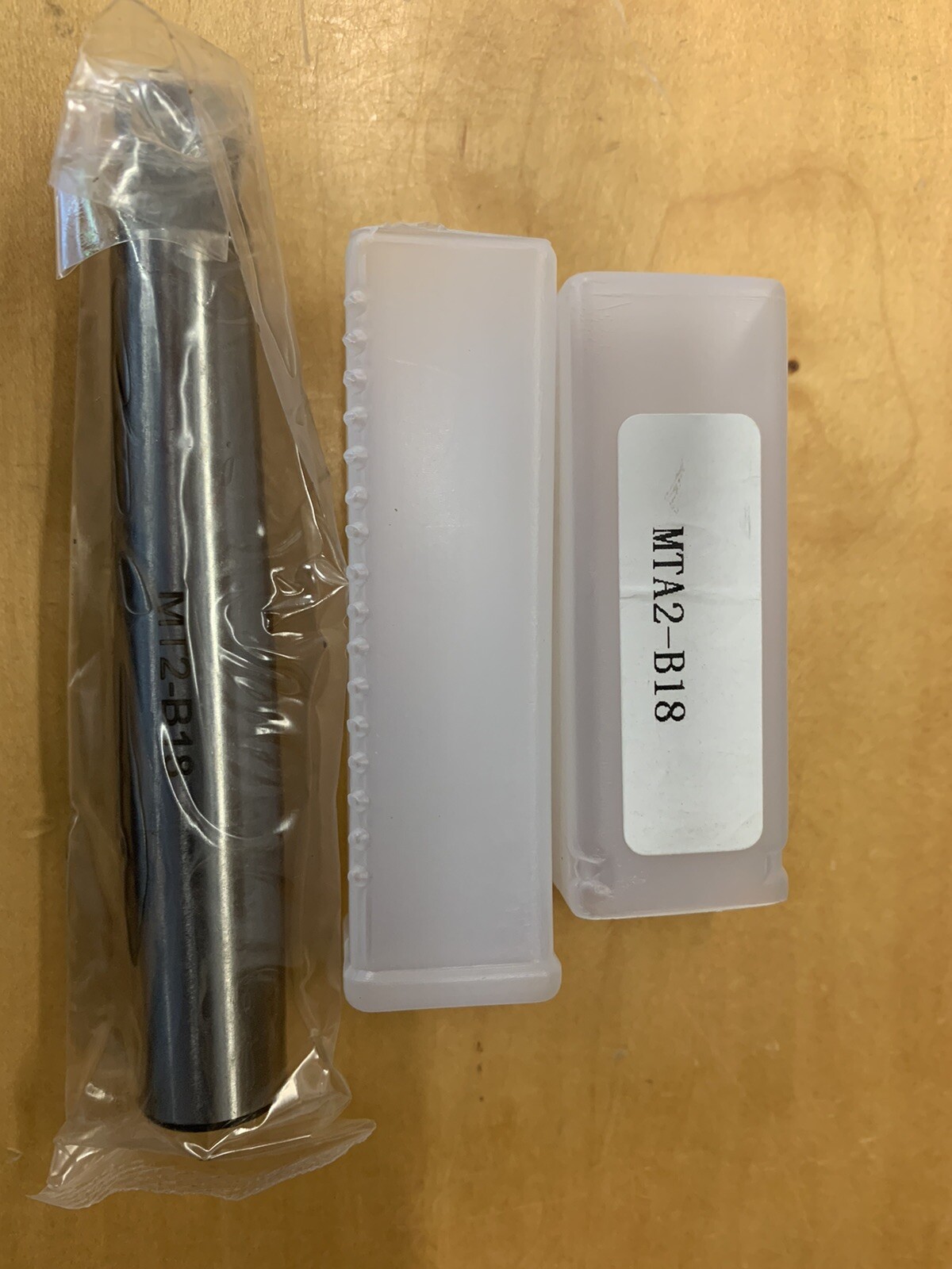 Drill Chuck Arbor B18 x Mt2, Morse Taper #2 Shank, B18 Mount Adaptor