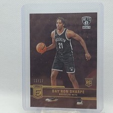 2021-22 Panini Donruss Elite Day'ron Sharpe FOTL Bronze /17 RC