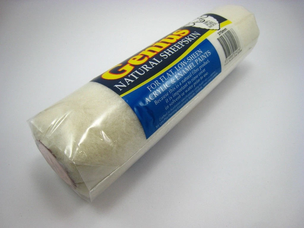 Roller Covers Pack of 5 Genius Natural Sheepskin Rollers 360 mm