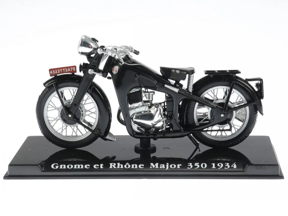 Gnome et Rhone Major 350 Classic bike model 4658127 Atlas 1:24 — 第 2/4 张图片