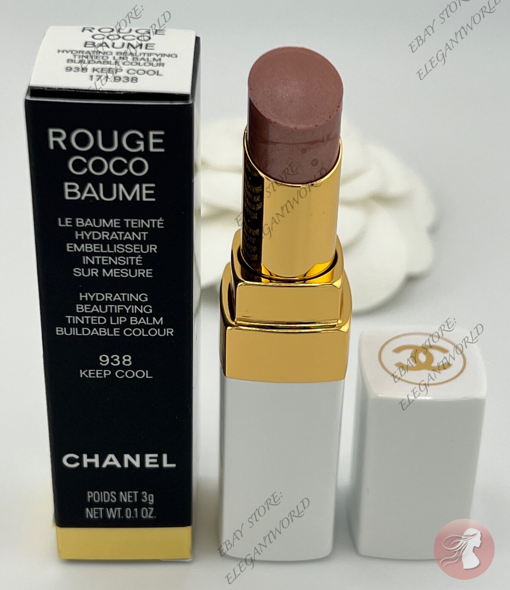CHANEL Rouge Coco Baume #938 KEEP COOL, New In Box 100% AUTHENTIC