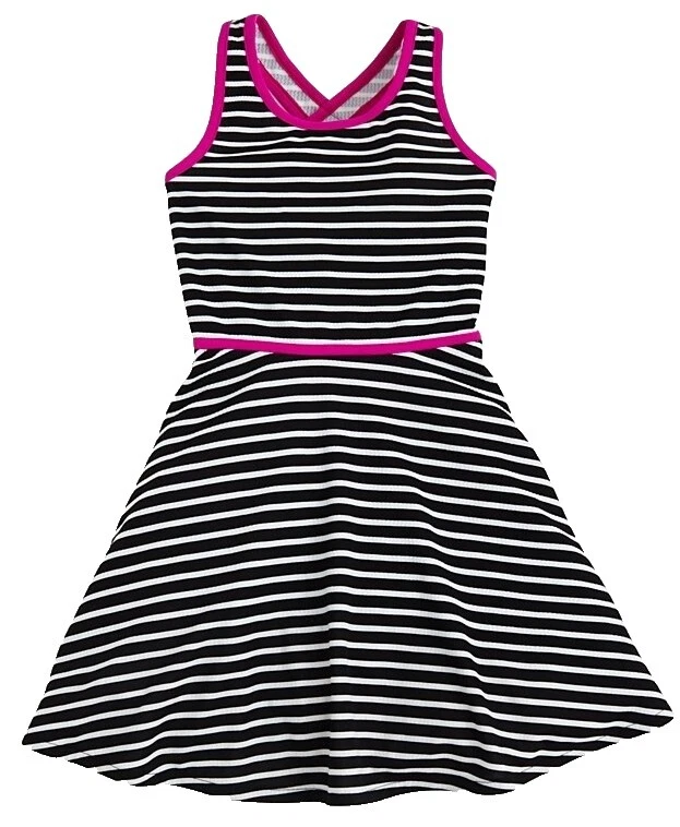 Size M White Casual Dresses for Girls