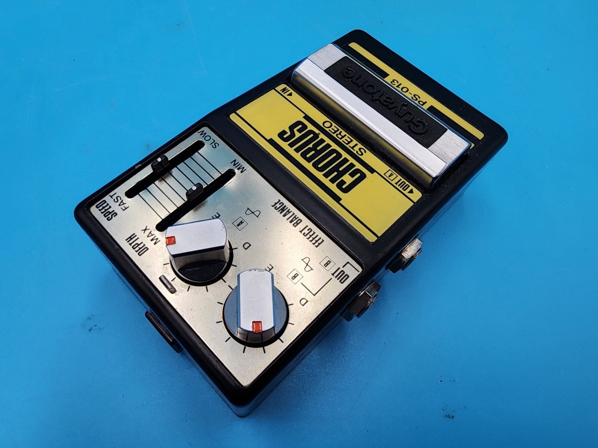 GUYATONE STEREO CHORUS PS-013 動作確認済み Guyatone PS-013 Stereo Chorus - Mojo Stompboxes - YouTube