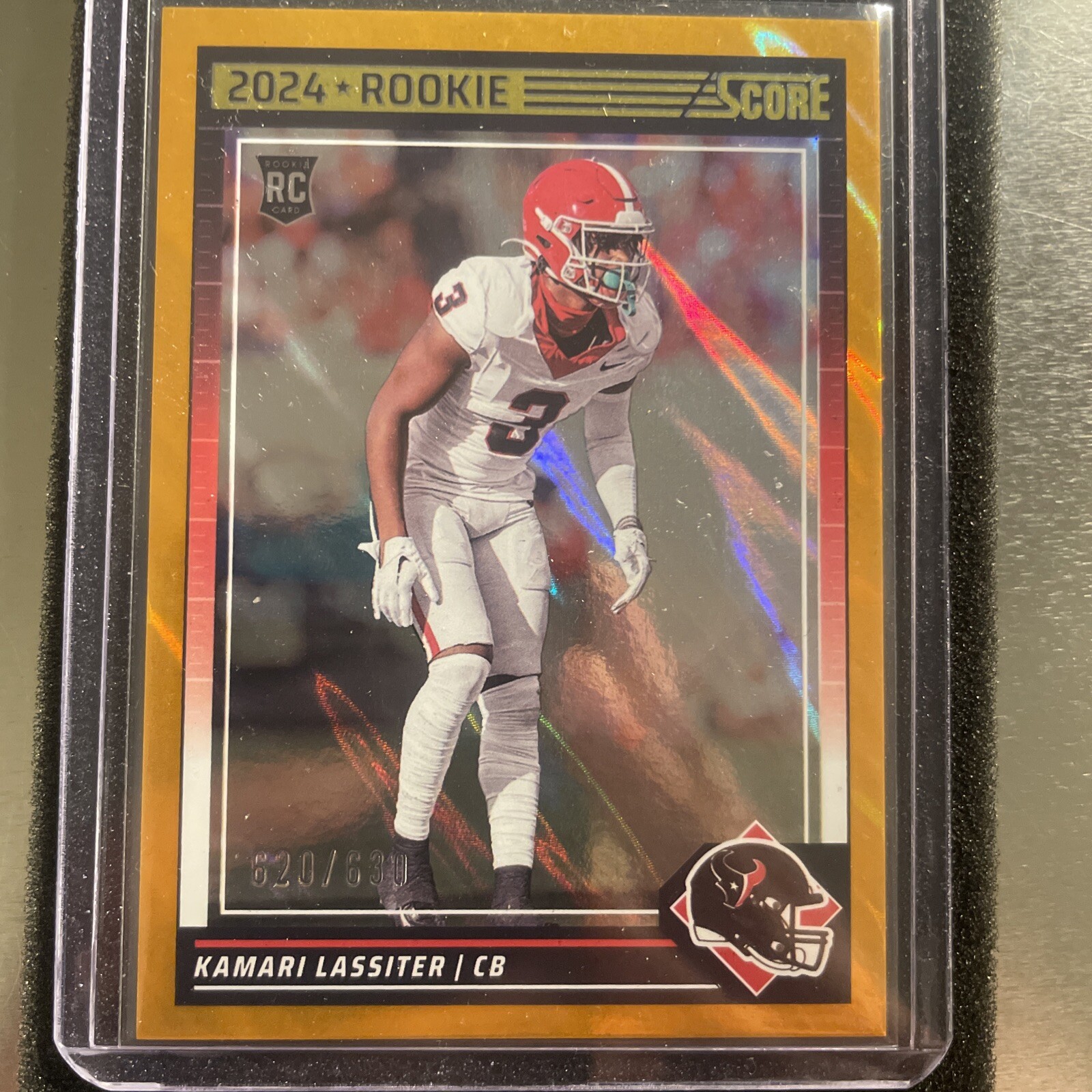 2024 SCORE Kamari Lassiter RC /630 Houston Texans | Georgia Bulldogs 💎🔥💎🔥