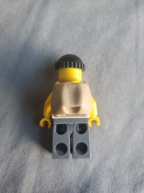 Lego cty0479 JAIL PRISONER - STRIPED SHIRT City Town Minifigure FAST SHIPPING