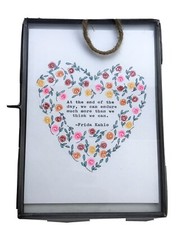 Frida kahlo citazione dipinta a mano