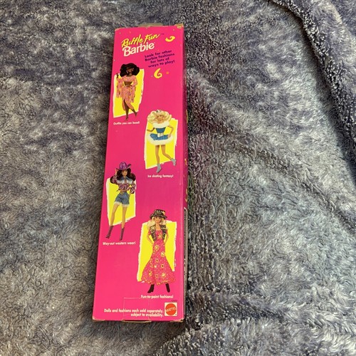 NEW MATTEL 1994 RUFFLE FUN BARBIE #12435 NIB - Picture 5 of 6