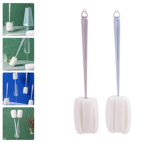 2 Pcs Cup Brush Multifunctional Bottle Cleaning for Water Bottles