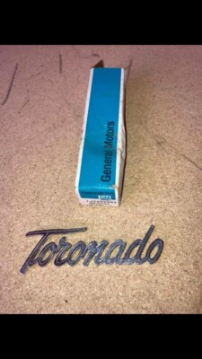 NOS 1966 1967 Oldsmobile Toronado Script emblem Olds 7593902 | eBay
