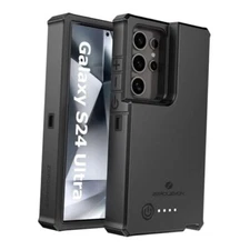  Battery Case for Galaxy S24 Ultra 10000mAh, 18W Fast Phone Charging Power to 