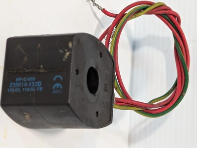 Asco 238614-132-D Solenoid Valve Coil, 110/120V, MP-C-089 | eBay