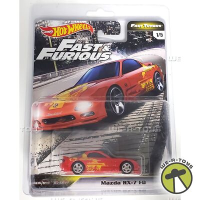 Hot Wheels Premium Fast & Furious Mazda RX-7 FD Vehicle Fast