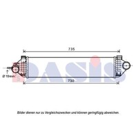 LadeluftküHler FüR Ford C-Max II DXA/CB7 Dxa/Ceu Grand DM2 097015N