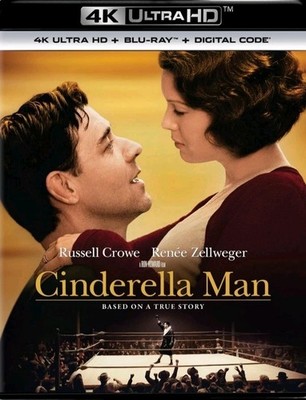 Cinderella Man (4K UHD Blu-ray, 2005) 4K Disc And Cover Art Only, No Case 