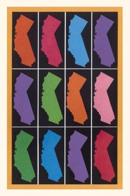 Found Image Press - Vintage Journal California Shapes - New paperback  - X555z
