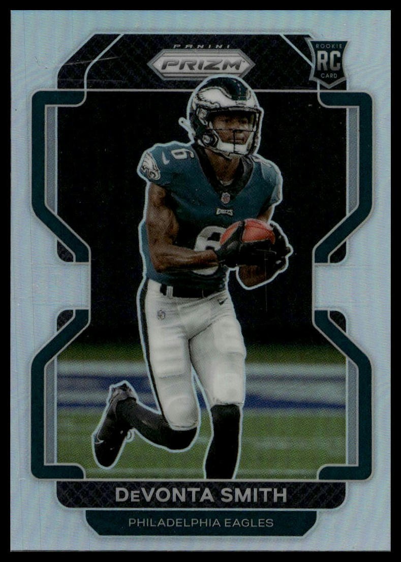 2021 Panini Prizm #335 DeVonta Smith Silver Rookie RC