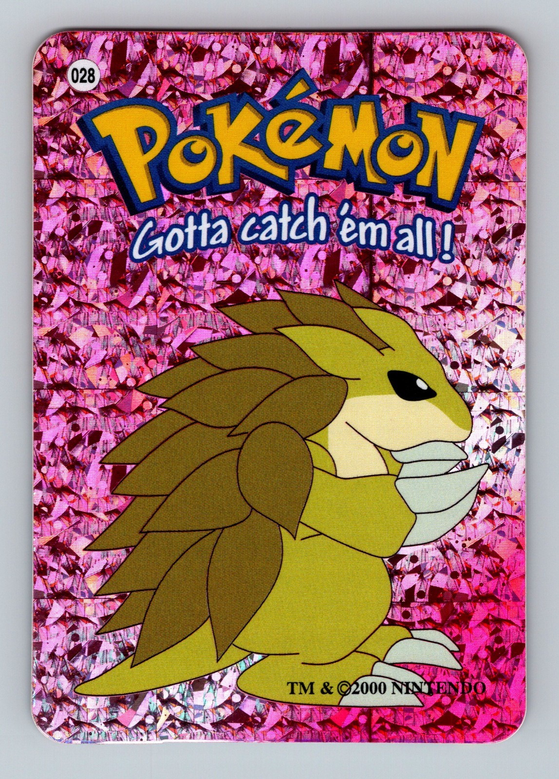 Pokemon Card - Sandslash #028 - Vending Machine - Holo
