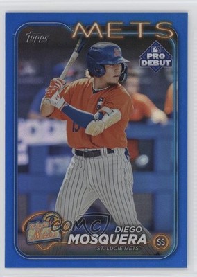 2024 Topps Pro Debut Blue Foil /150 Diego Mosquera #PD-72 00gy