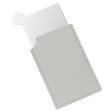 Small Pocket Mirror Travel Mirror Stainless Steel Gray 2.5 x 3.66 Inch