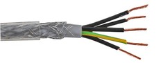 5 Core SY Braided Armoured Control Flex Cable 0.75mm,1.0mm,1.5mm,2.5mm,4mm,6mm