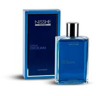2 x COLD OCEAN Nisshe For Men Eau de Parfum 100ml - sigillato Cool Wate. DAVIDOF