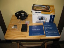 SONY CYBERSHOT DSC-H3 DIGITAL CAMERA KIT 8.1 MP, 10X ZOOM FULL HD 1080