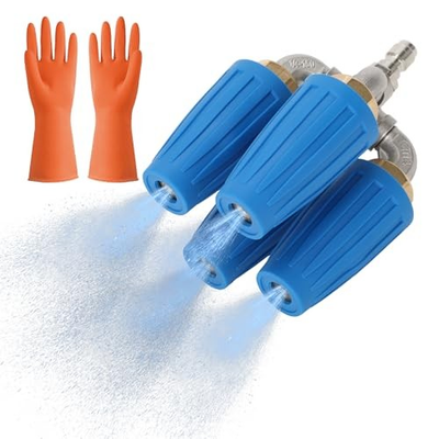 #ad 4 in 1 Turbo Nozzle Pressure Washer with quadruple turbo nozzle pressure washer $46.76