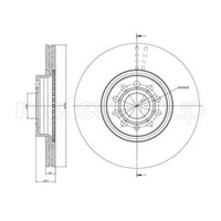 Metelli 2X Bremsscheibe Vorne Ø312 Mm BelüFtet FüR VW Passat Variant 3G5 2.0
