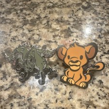 Disney Lion King Simba & Hyenas Enamel 2 Pin Set Disney Character Collectible