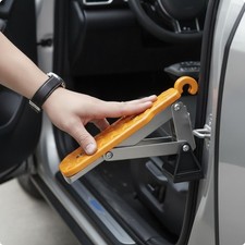Car Door Latch Step Pedal Portable Vehicle Door Latch Step Compact for Outdoor