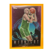 Topps Midnight Jordan Walsh Boston Celtics Rookie #20 2023-24 Basketball