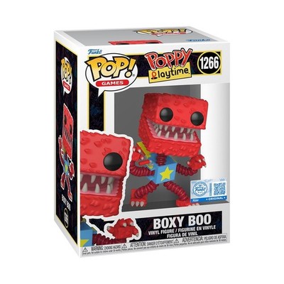 Poppy Playtime Funko Pop Boxy Boo Exclusive # 1266 +Protector PreSale