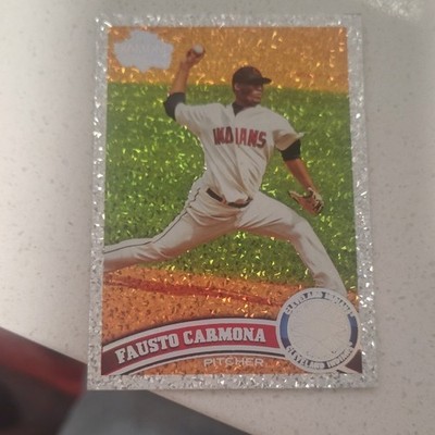 2011 Topps Diamond Anniversary Fausto Carmona Cleveland Indians #151 Insert