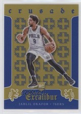 2015-16 Panini Excalibur Crusade Blue 126/199 Jahlil Okafor #9 yc1