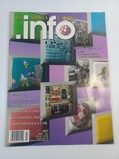 Vintage INFO Amiga / Commodore computer #37 Magazine Mar 1991