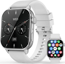 Smart Watch for Men Women, 1.85'' AMOLED HD Fitness Watch with 120 Sports Mo...