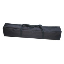 Camping Tent Pole Storage Bag Black Oxford Cloth With Handle and Strong Zipper