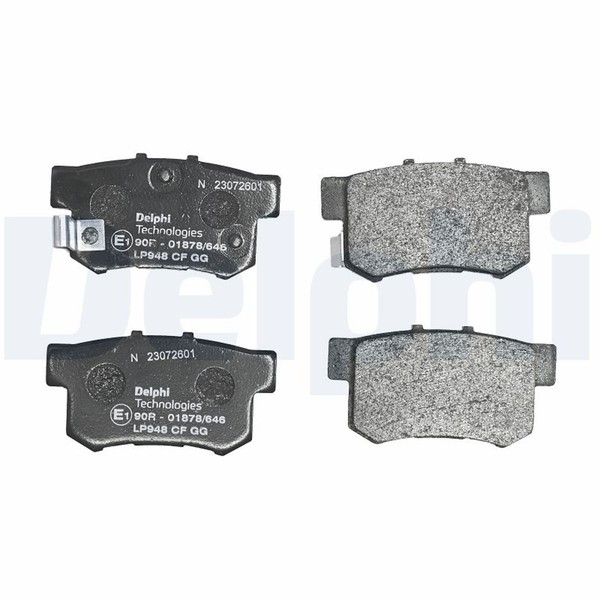 Bremsbelagsatz Scheibenbremse Delphi LP948 FüR Rover Honda Suzuki EP EU EY MG GY-image