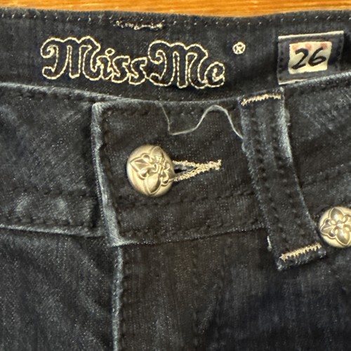 Miss Me Bootcut Jeans Size 26 Bootcut 32” Inseam - Picture 4 of 8